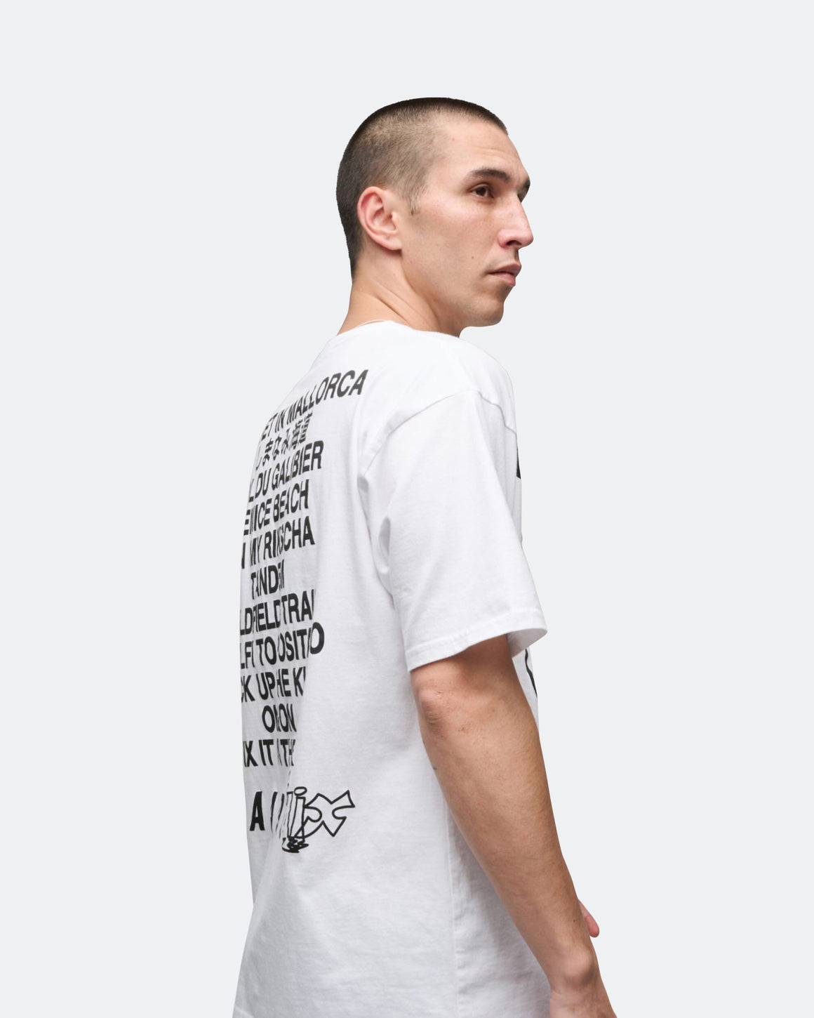 MAAP - Slow Rider Tee x PUBLIC POSSESSION - White - UP THERE