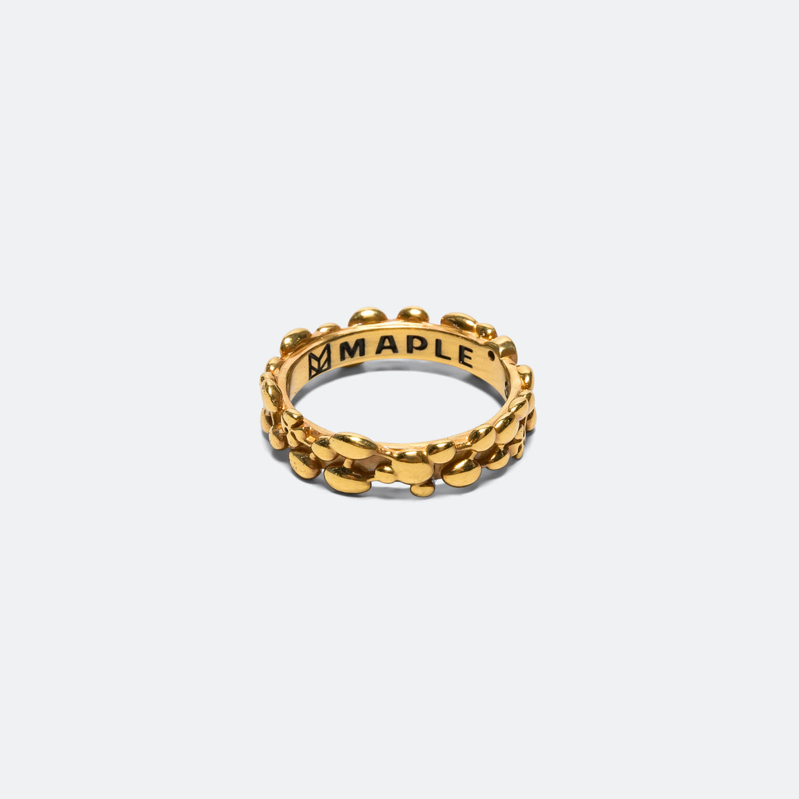 Maple - Tropique Ring - 14K Gold Plated/Turquoise - UP THERE