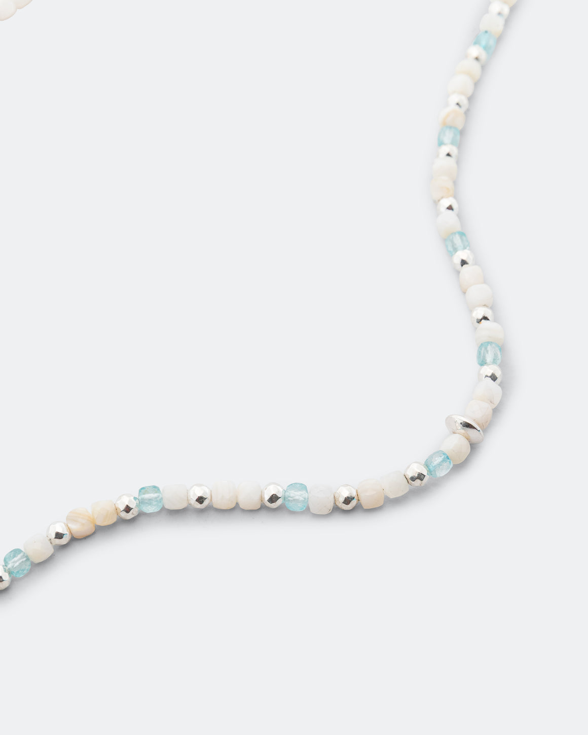 Maple - Madina Necklace - Off White/Silver 925 - UP THERE