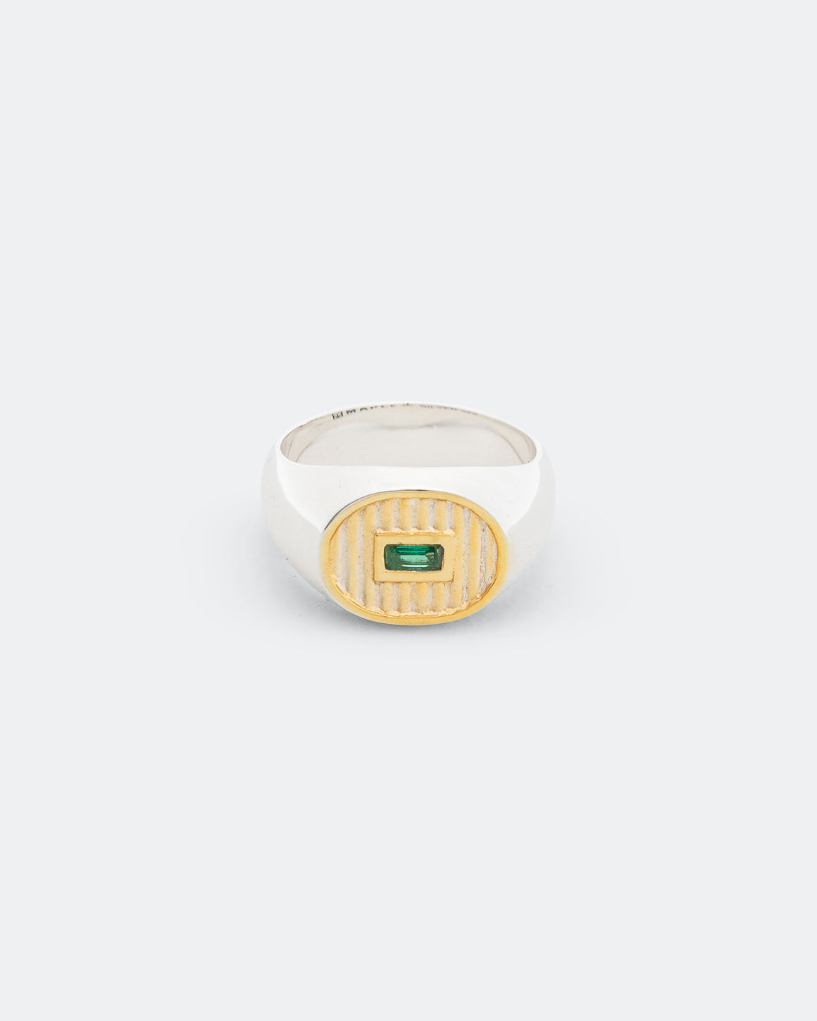 Maple - Sherman Signet - Emerald/14k Gold-925 Silver - UP THERE