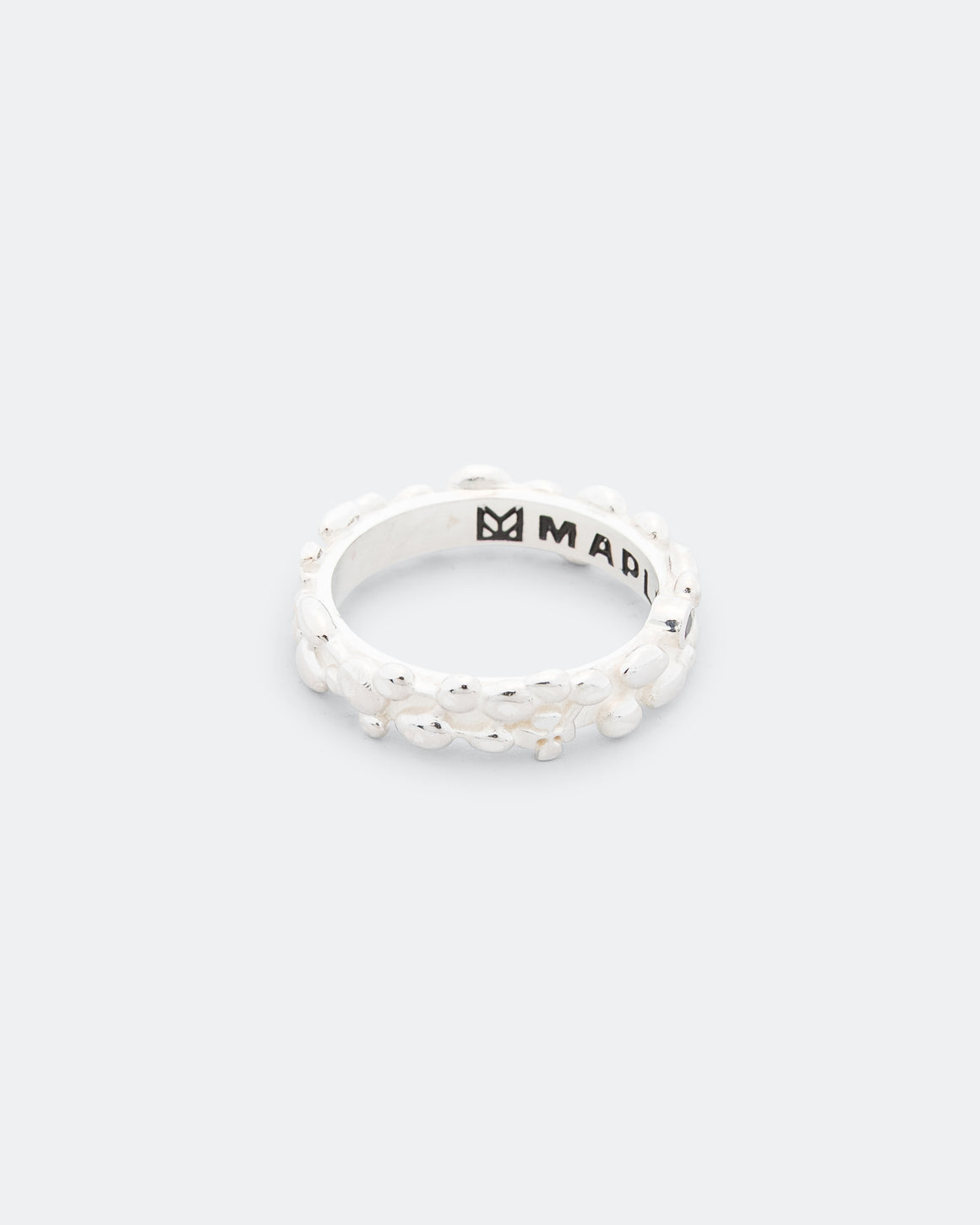 Maple - Tropique Ring - Silver 925/Onyx - UP THERE