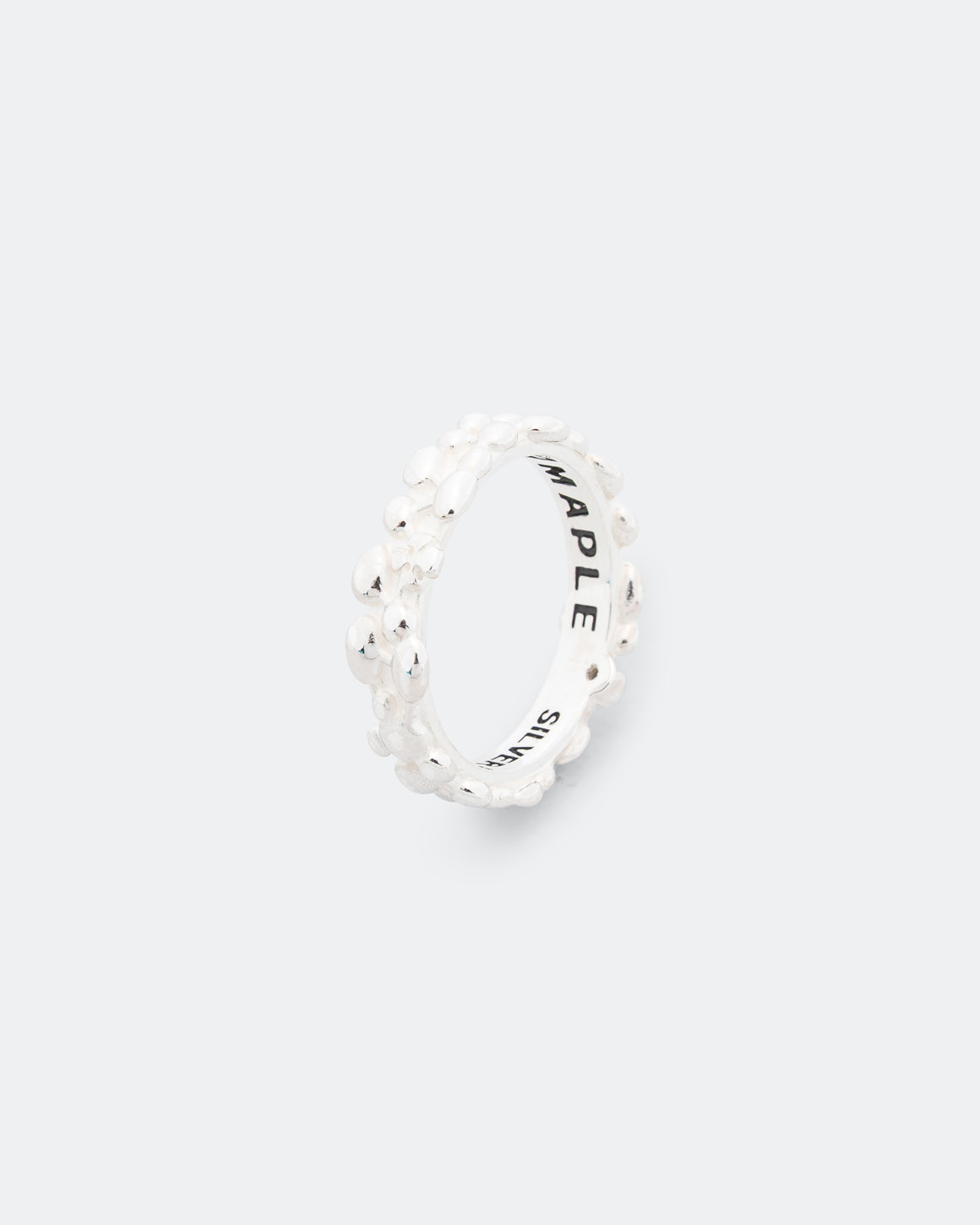 Maple - Tropique Ring - Silver 925/Onyx - UP THERE