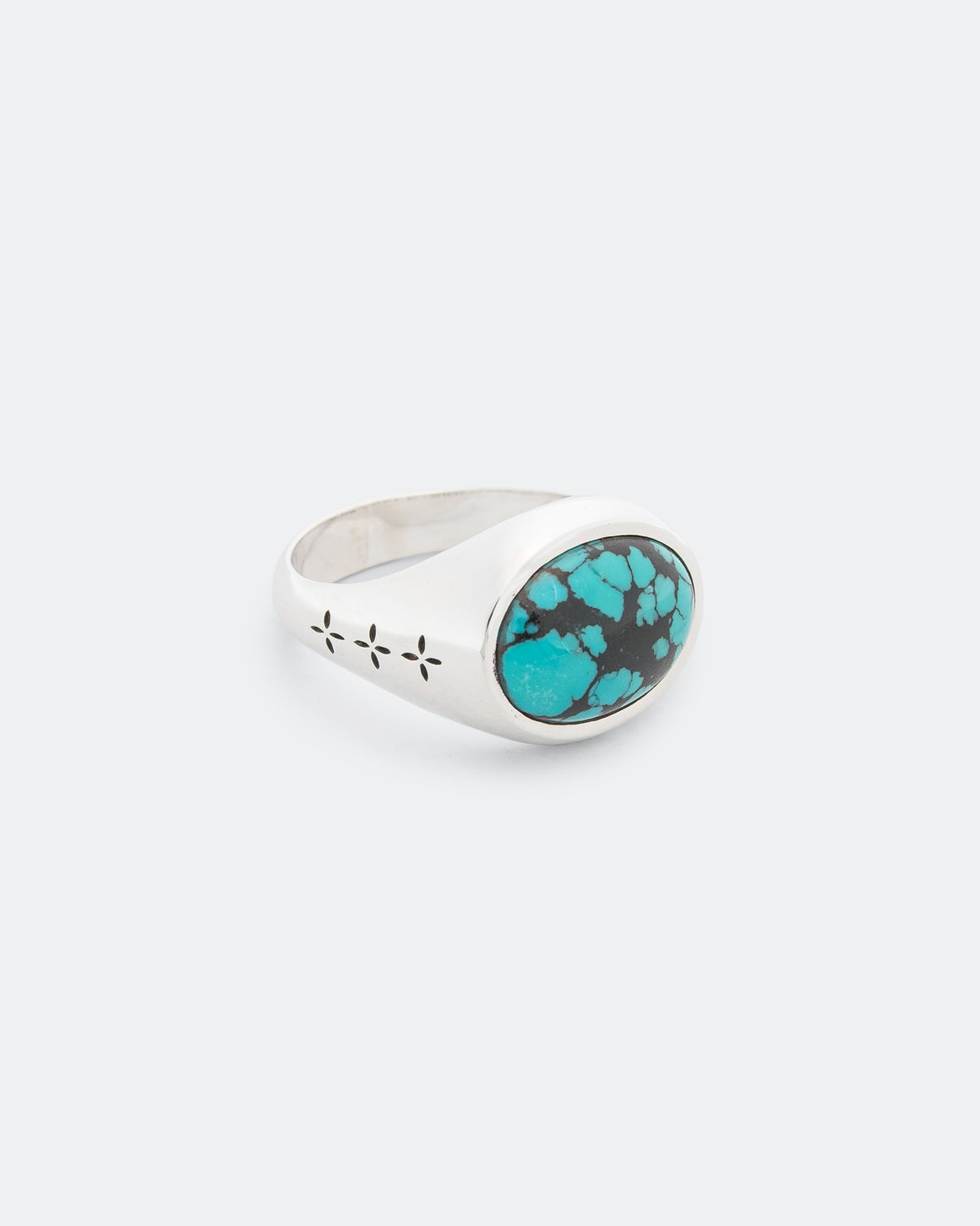 Maple - Tubby Ring - Silver 925/Turquoise - UP THERE