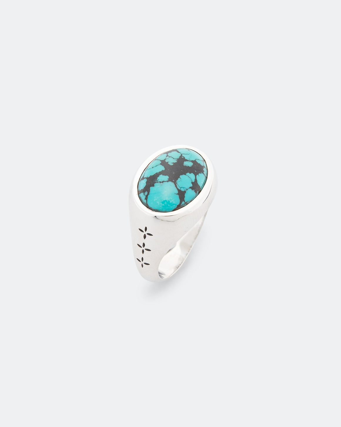 Maple - Tubby Ring - Silver 925/Turquoise - UP THERE