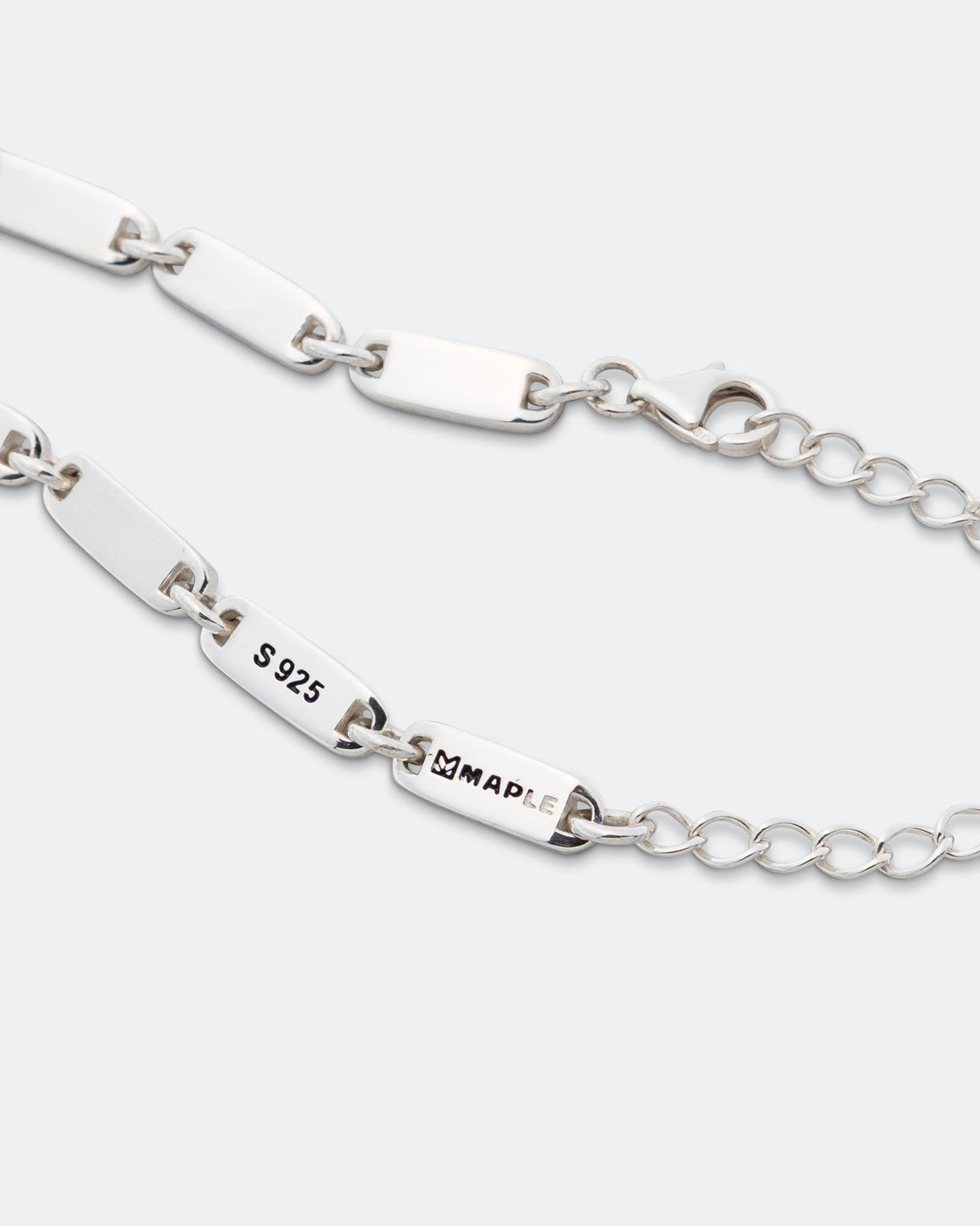 Maple - Poncho Bracelet - 925 Silver/Green - UP THERE