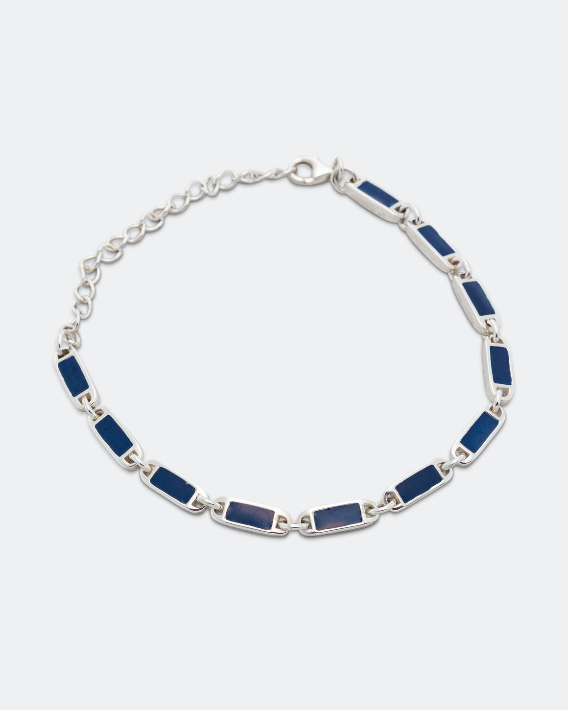 Maple - Poncho Bracelet - 925 Silver/Navy - UP THERE