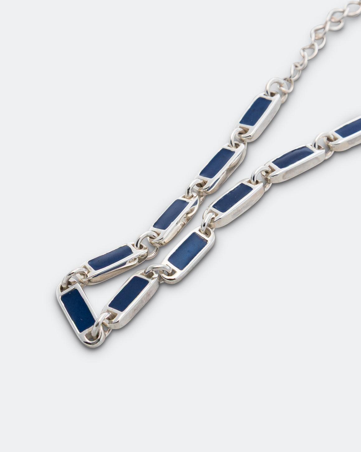 Maple - Poncho Bracelet - 925 Silver/Navy - UP THERE