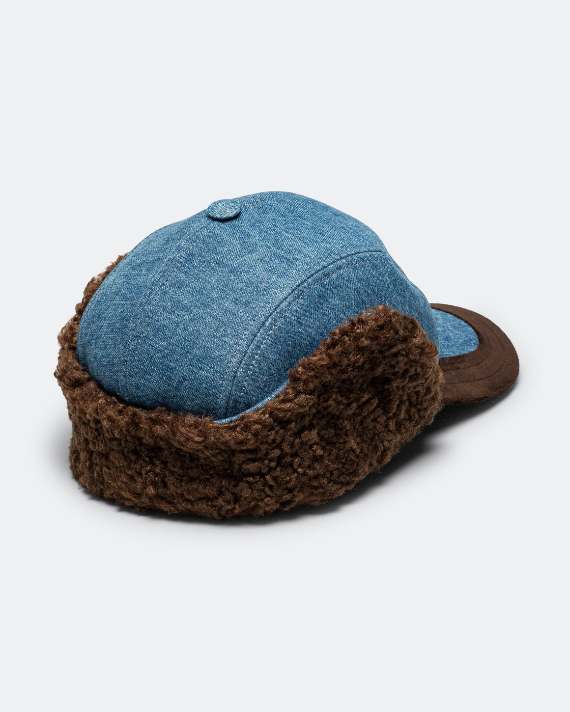 Marni - Baseball Trapper Hat - Washed Bull Denim - UP THERE