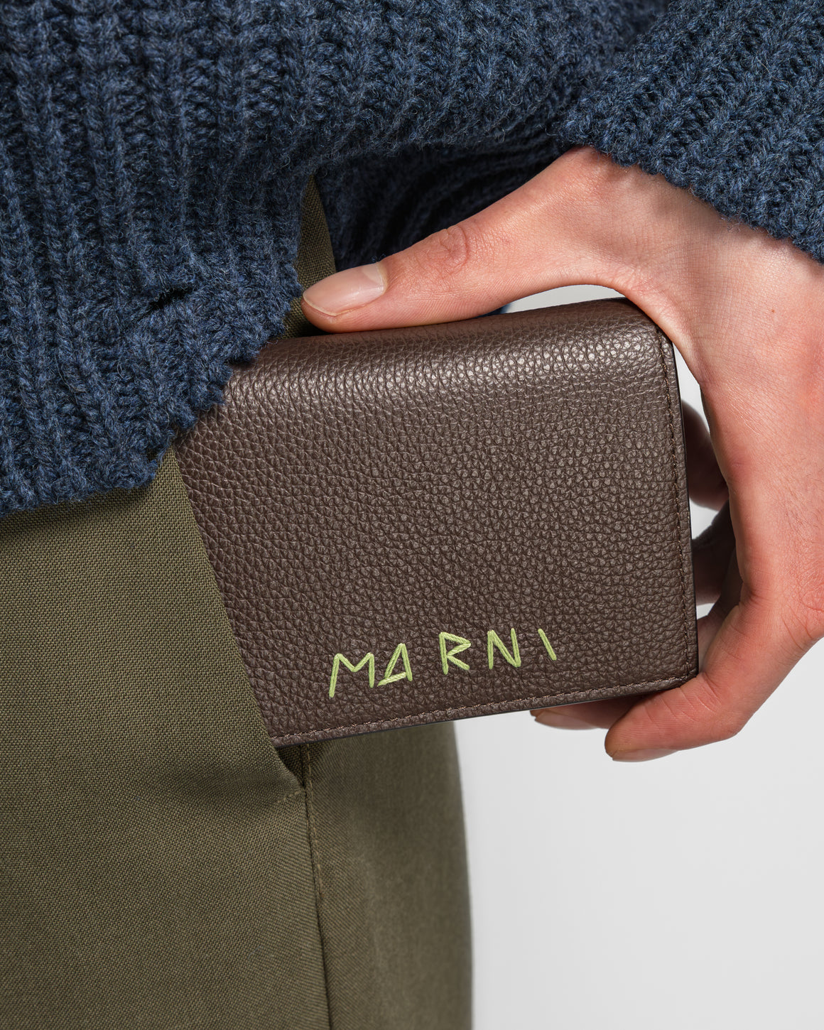 Marni - Bifold Wallet - Coffee - UP THERE