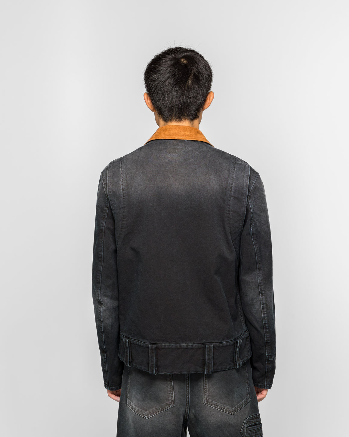 Marni - Compact Cotton Canvas Jacket - Black Garment Dye - UP THERE