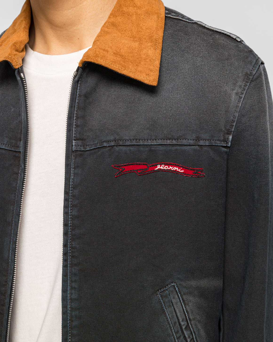 Marni - Compact Cotton Canvas Jacket - Black Garment Dye - UP THERE