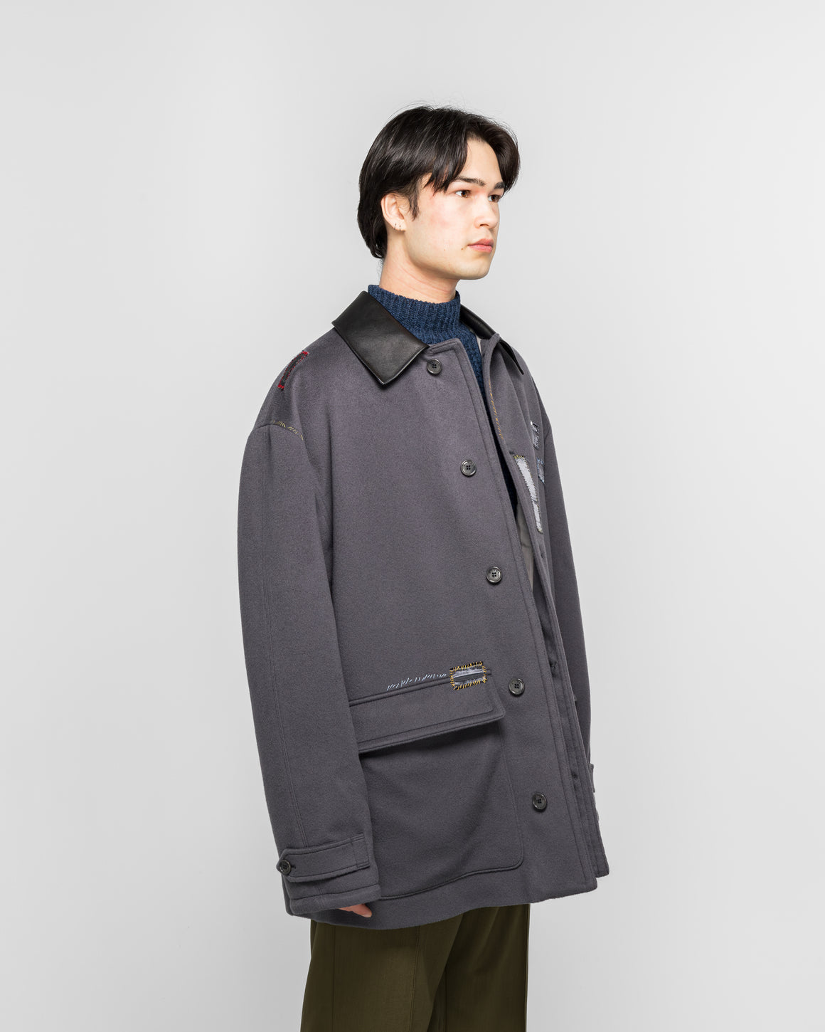 Marni - Coverall Jacket - Navy - UP THERE