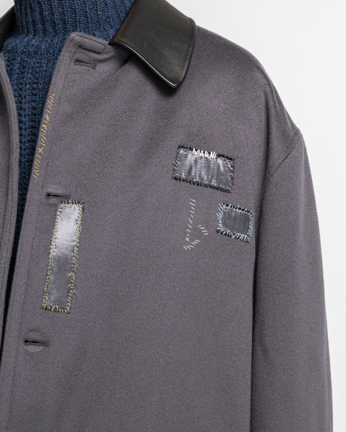 Marni - Coverall Jacket - Navy - UP THERE