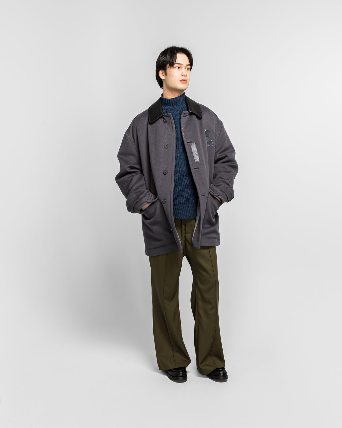 Marni - Coverall Jacket - Navy - UP THERE