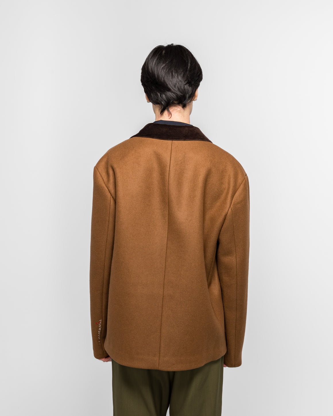 Marni - Double Splittable Wool Felt Workwear Jacket - Maroon - UP THERE