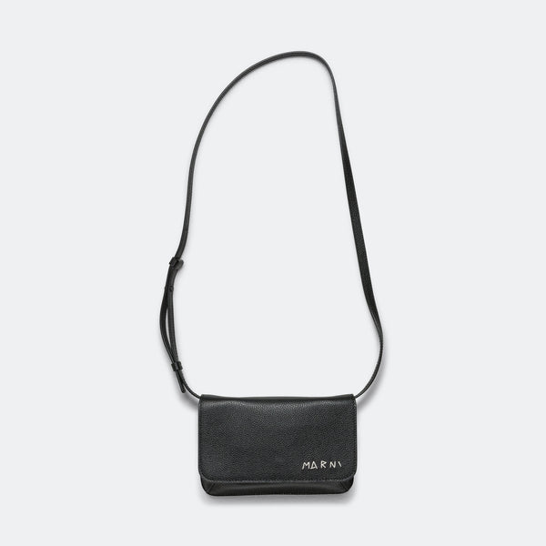 □MARNI□ Voyager Bag Black VGMQ0015U0P578900N99 VGMQ0015U0P