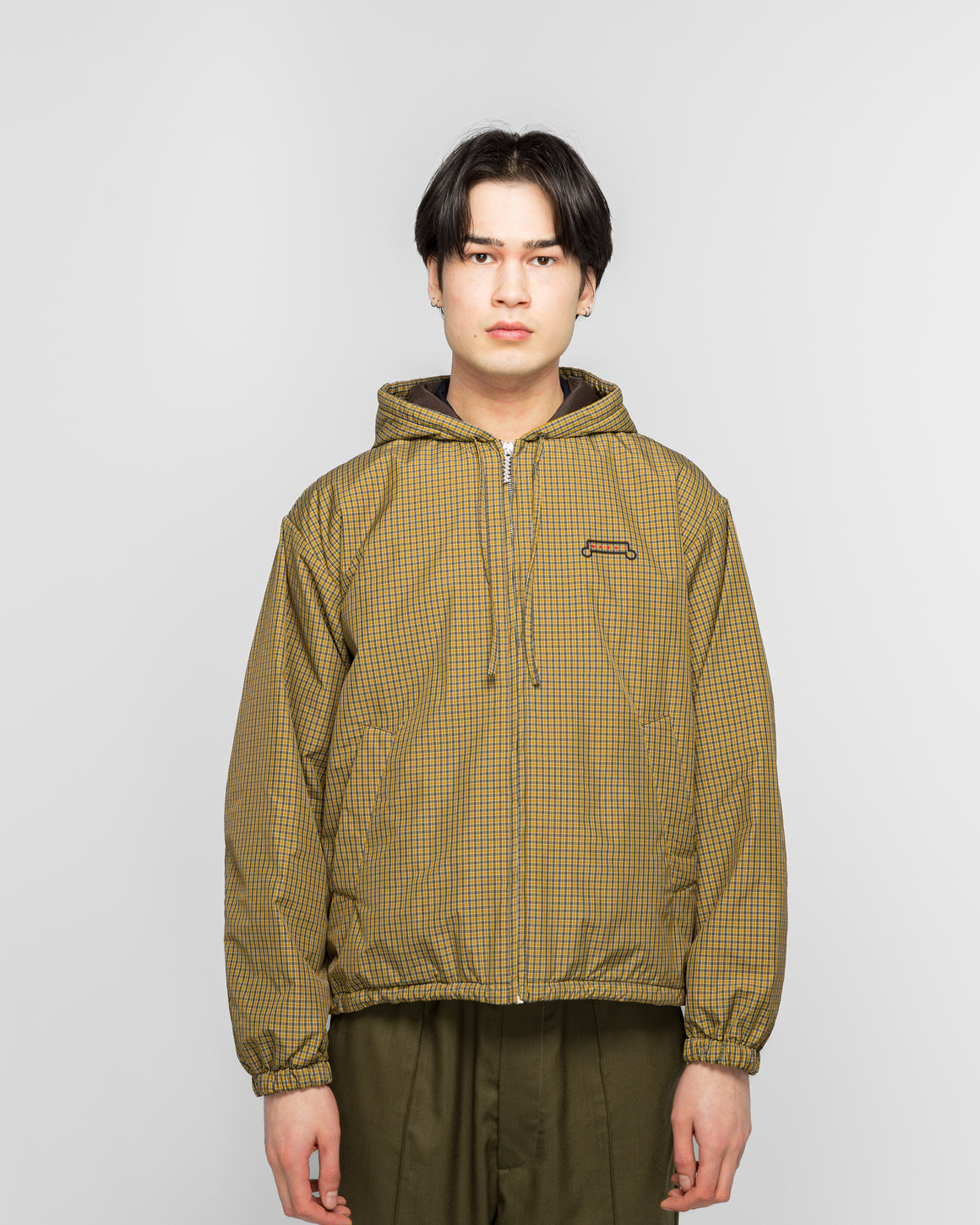 Marni - Recycled Microcheck Nylon Jacket - Black - UP THERE