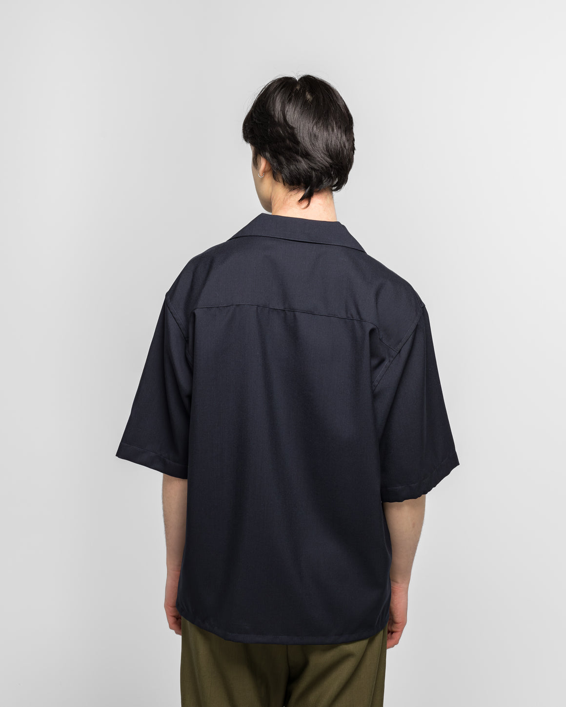 Marni - S/S Tropical Wool Shirt - Blublack - UP THERE