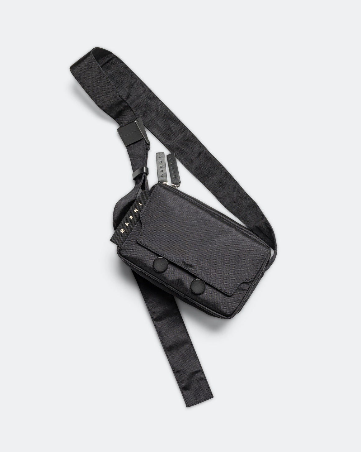 Marni - Tecno Cordura Camera Bag - Black - UP THERE