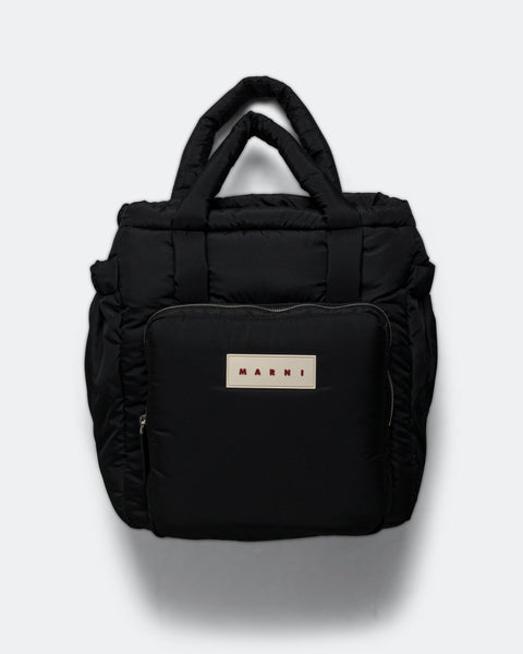 Tote N/S Puffy - Black | UP THERE