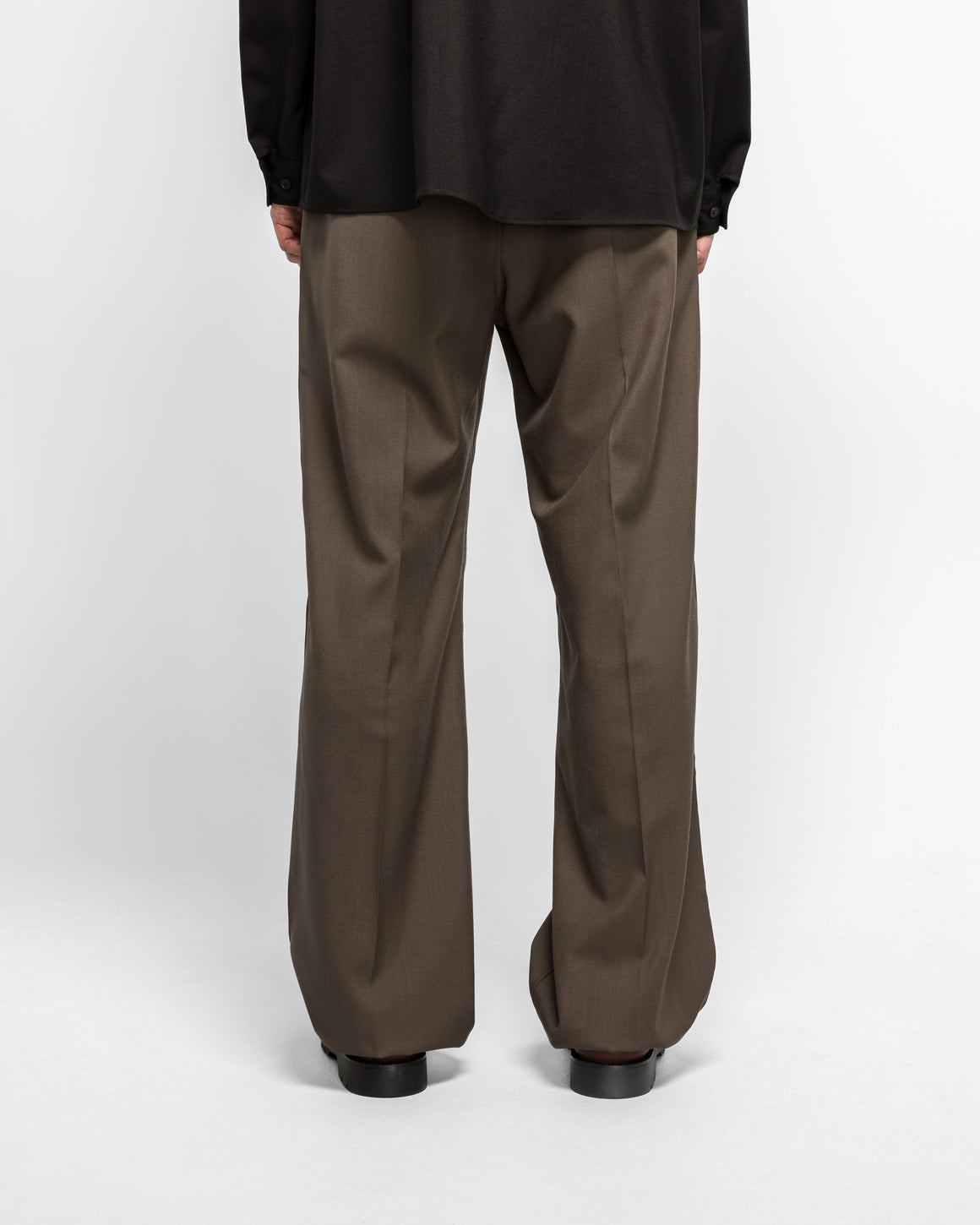 Marni - Tropical Wool Pleated Trousers - Truffle - UP THERE