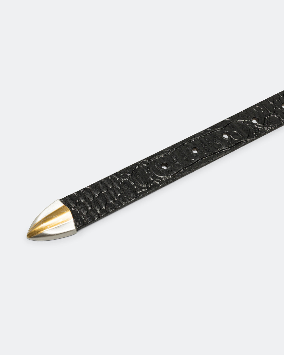 Metalwood - Butch Leather Belt - Black - UP THERE
