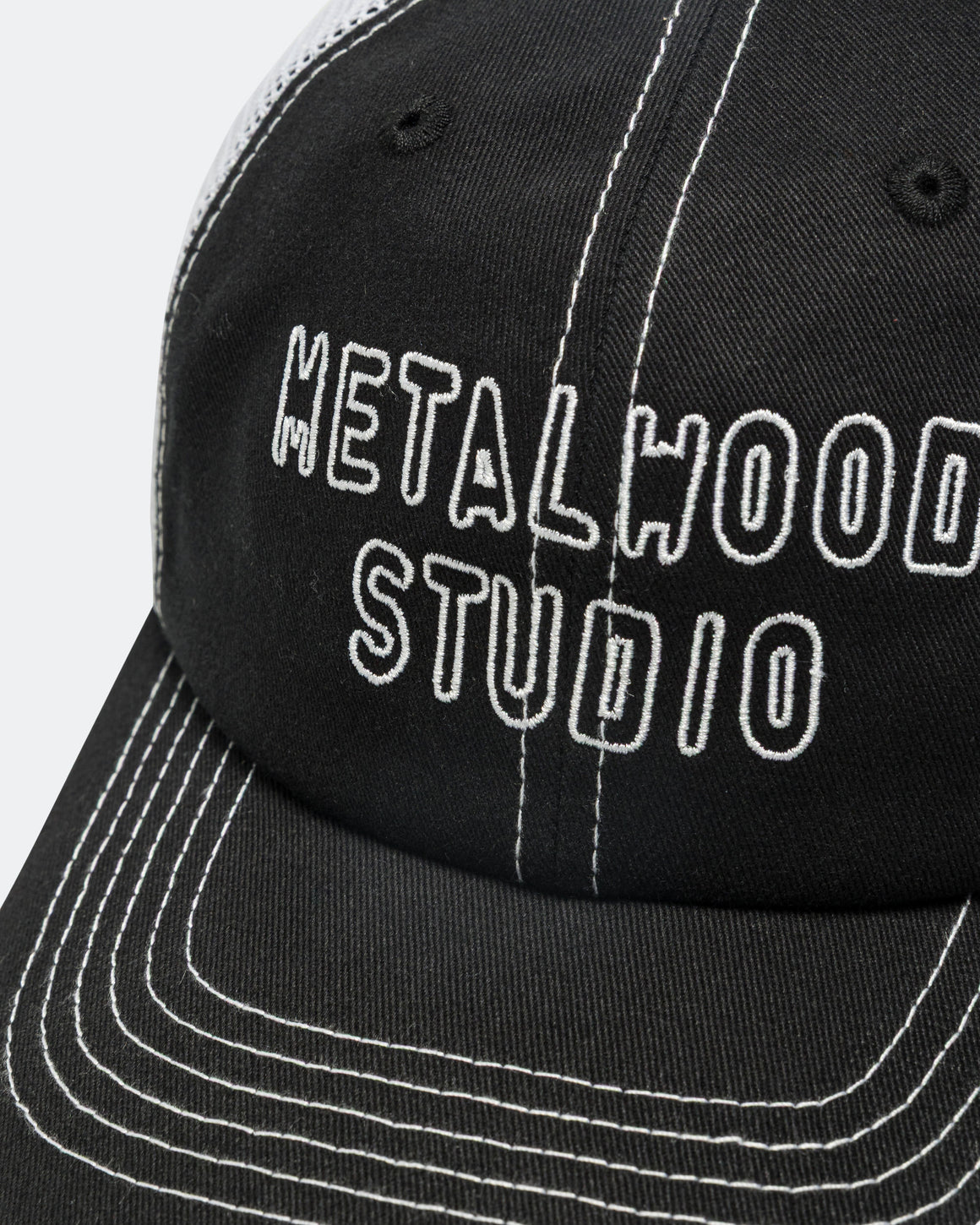 Metalwood - Cutie 6-Panel Trucker Hat - Black - UP THERE