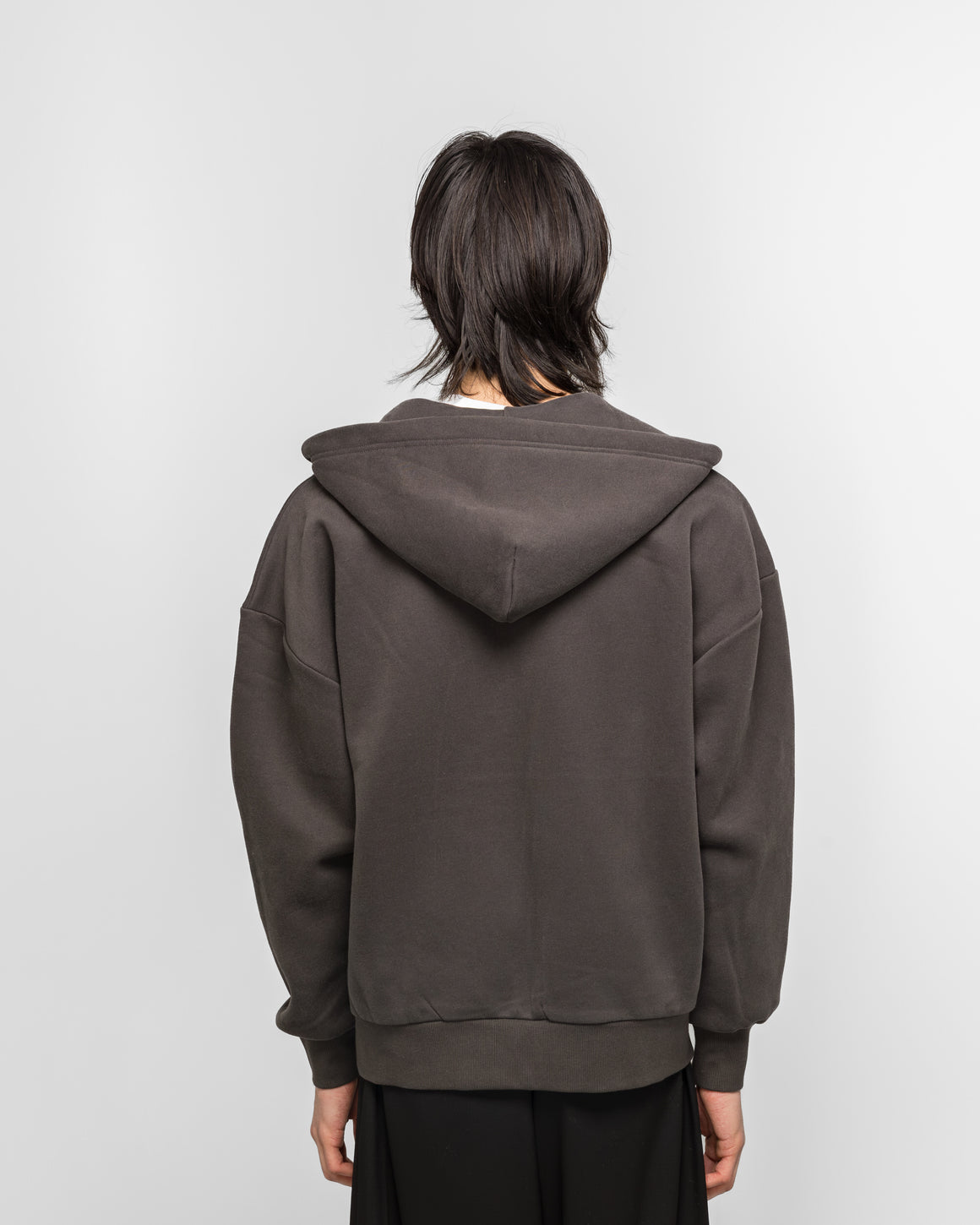 Metalwood - Cutie Zip Hooded Sweatshirt - Tar - UP THERE