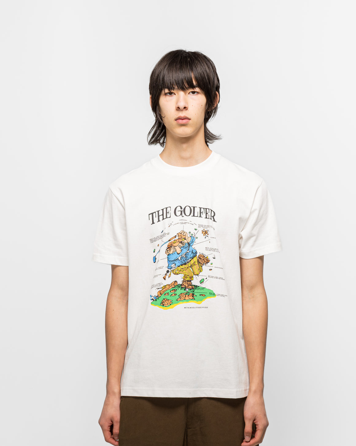 Metalwood - Excuses T-Shirt - White - UP THERE