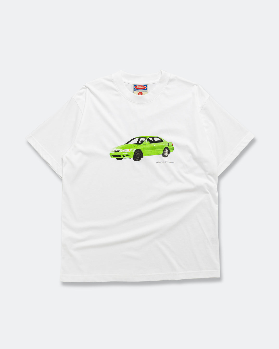 Metalwood - Harvey T-Shirt - White - UP THERE