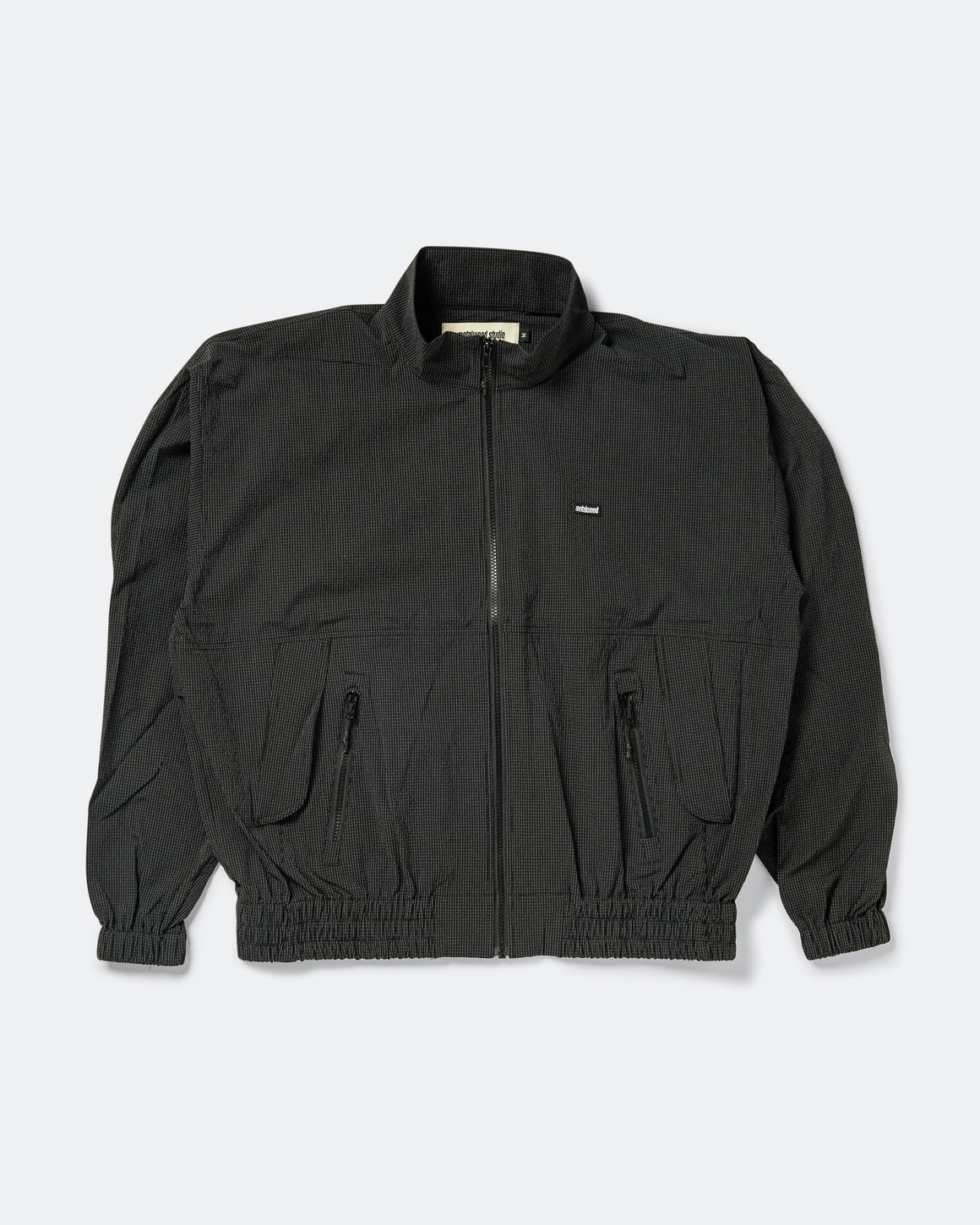 Metalwood - Lightweight Track Jacket - Black - UP THERE