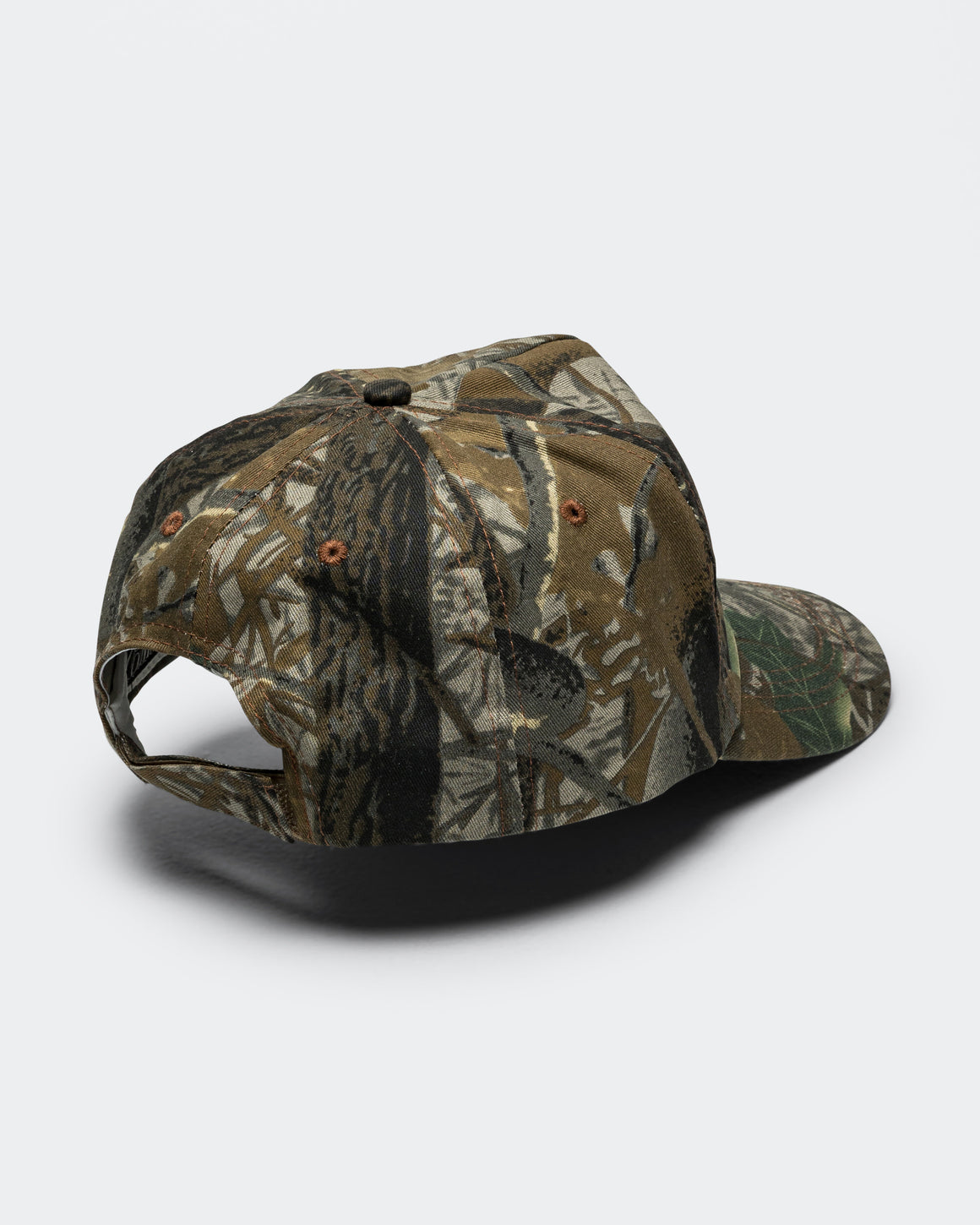 Metalwood - Metal Logo 5-Panel Hat - Real Leaf Camo - UP THERE