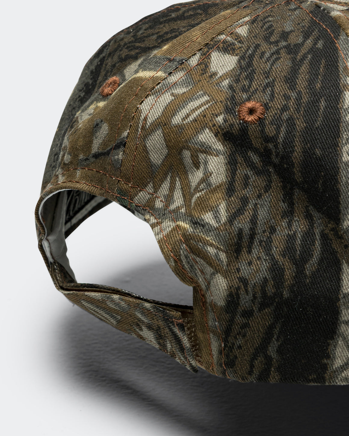 Metalwood - Metal Logo 5-Panel Hat - Real Leaf Camo - UP THERE