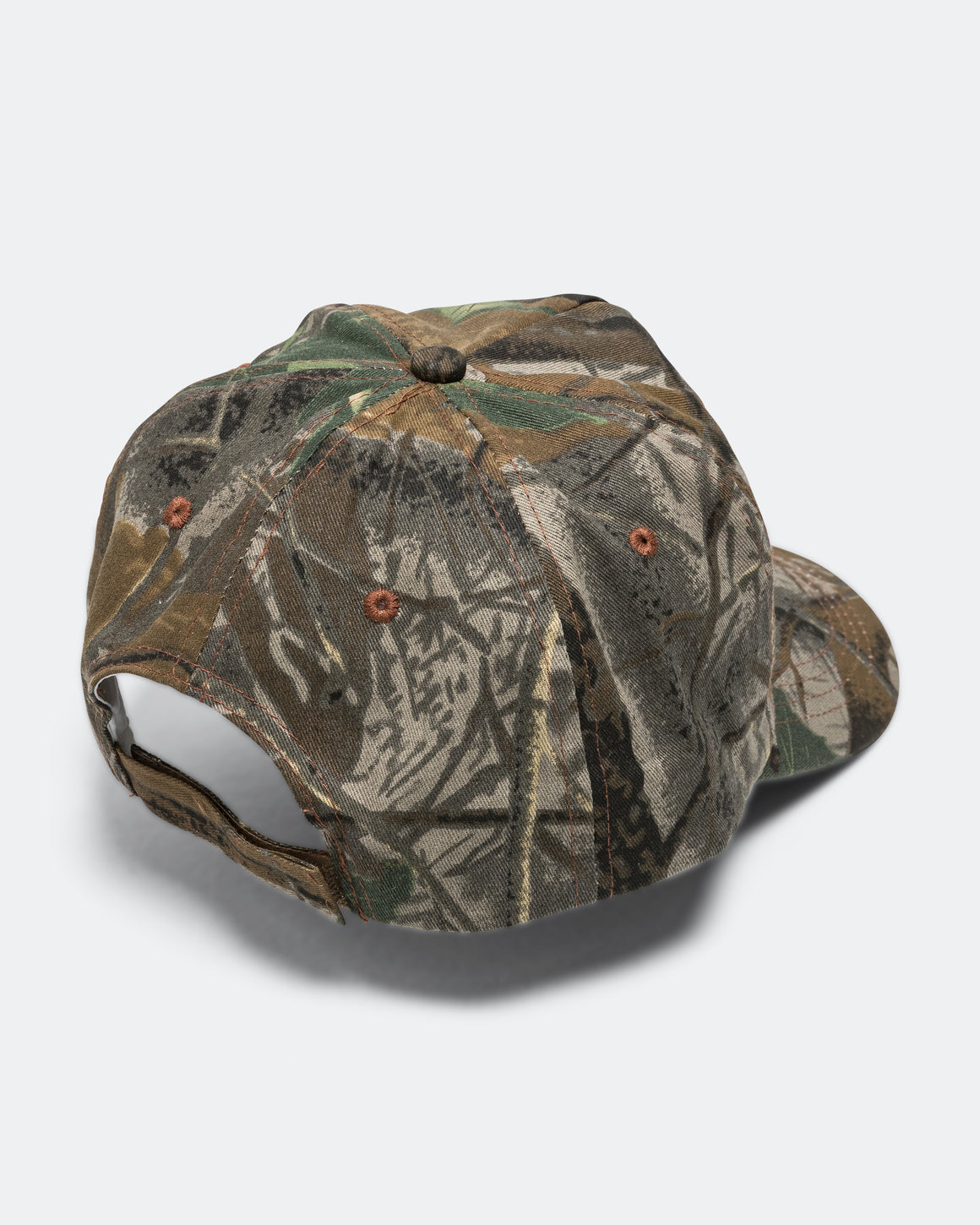 Metalwood - Metal Logo 5-Panel Hat - Real Leaf Camo - UP THERE