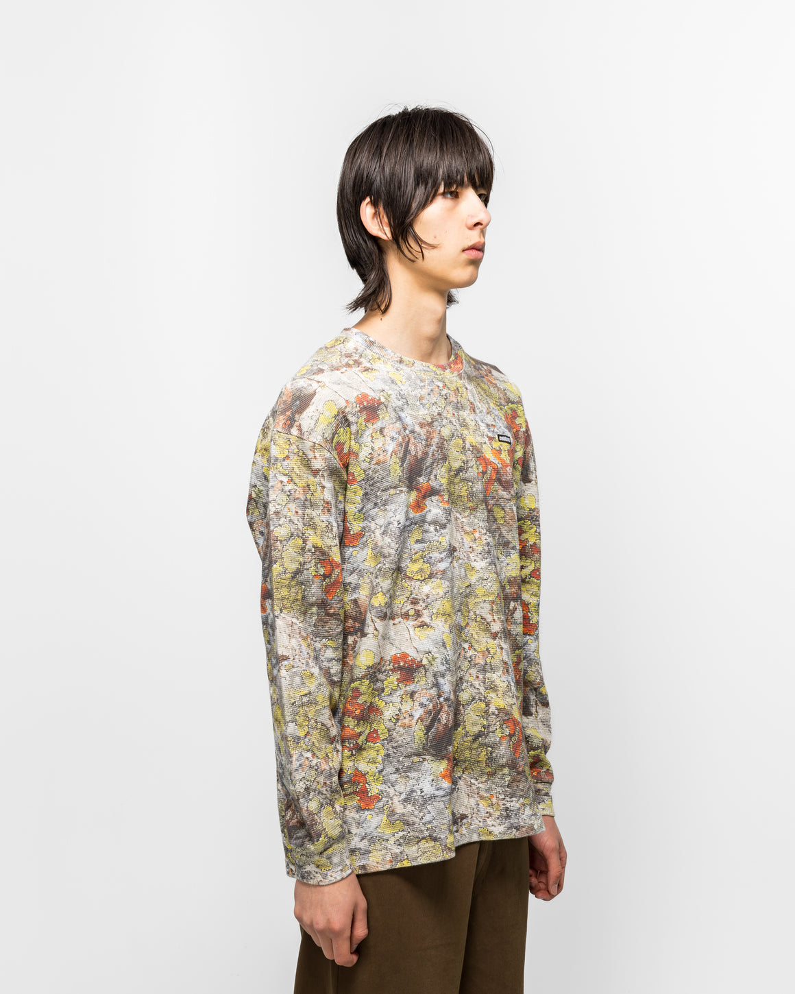 Metalwood - Mini Metal Logo Thermal Shirt - Real Moss Camo - UP THERE