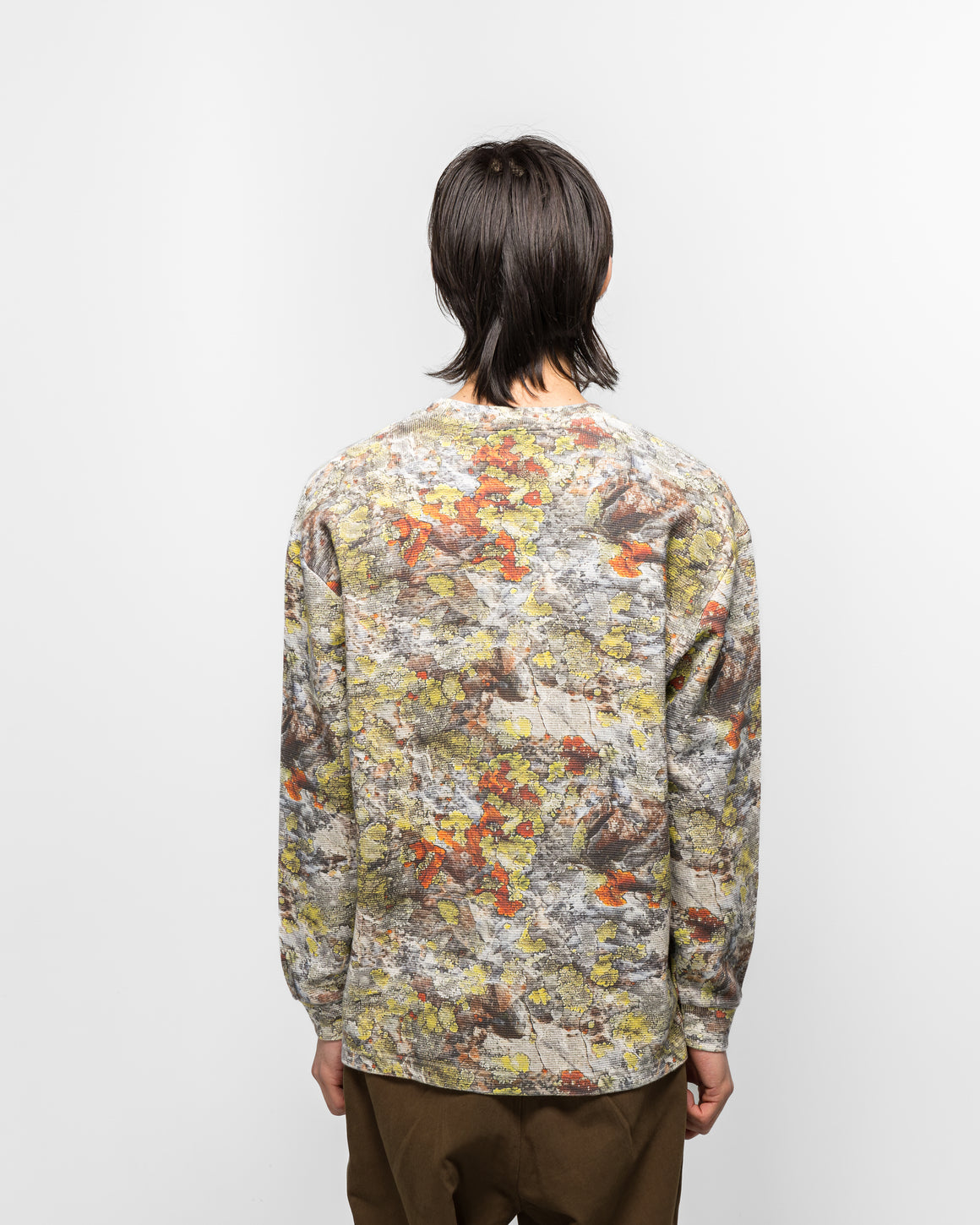 Metalwood - Mini Metal Logo Thermal Shirt - Real Moss Camo - UP THERE