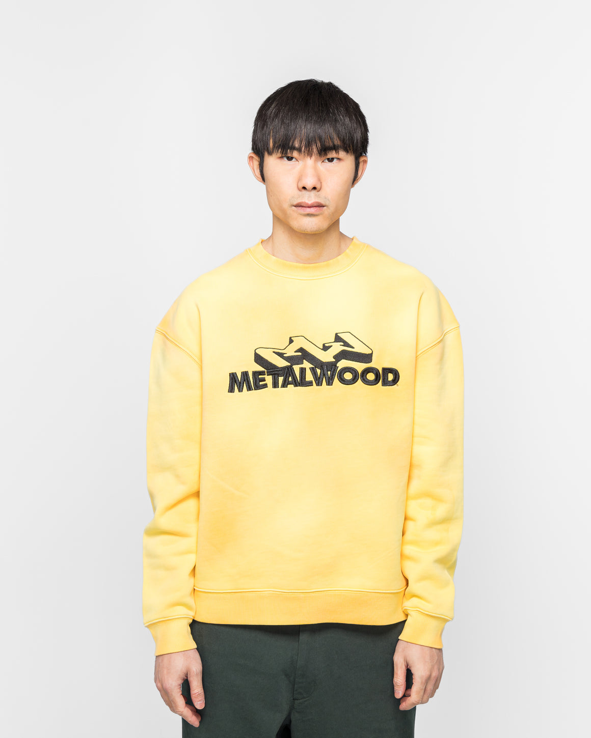 Metalwood - Mountaineer Crewneck Sweatshirt - Gold - UP THERE