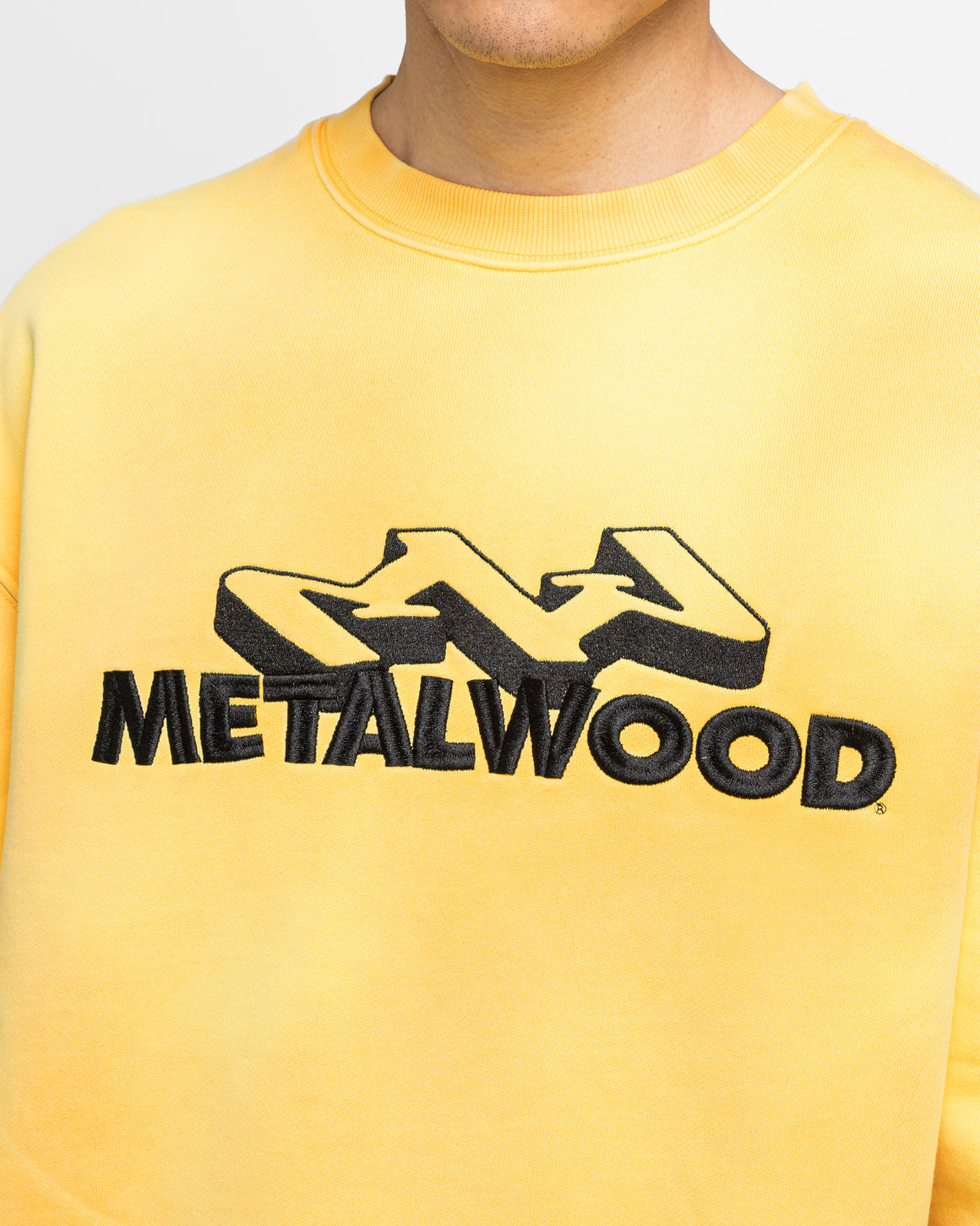 Metalwood - Mountaineer Crewneck Sweatshirt - Gold - UP THERE