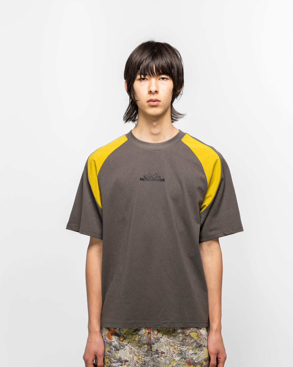 Metalwood - Mountaineer Raglan T-Shirt - Earth/Slime - UP THERE