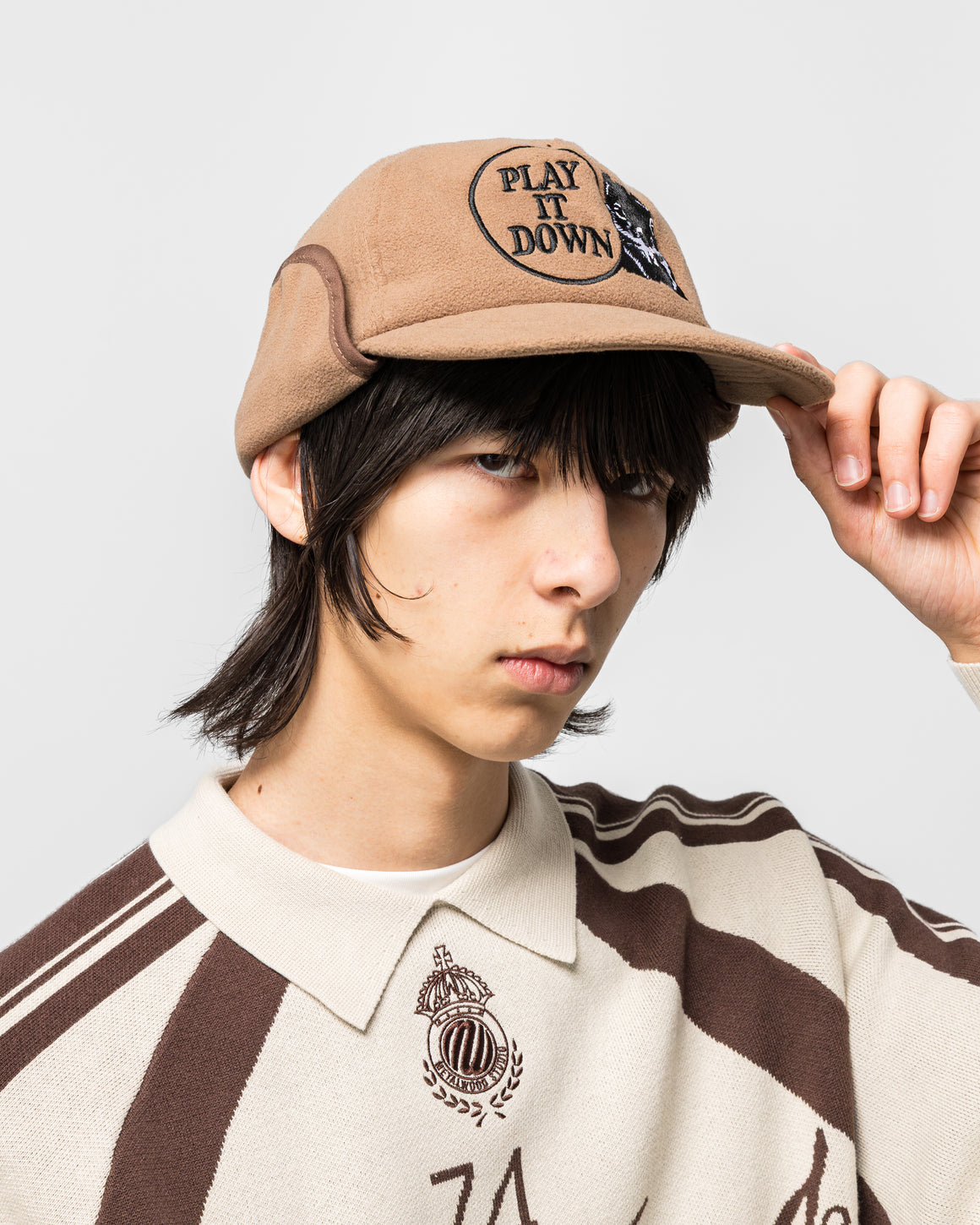 Metalwood - Play It Down Trapper Hat - Walnut - UP THERE