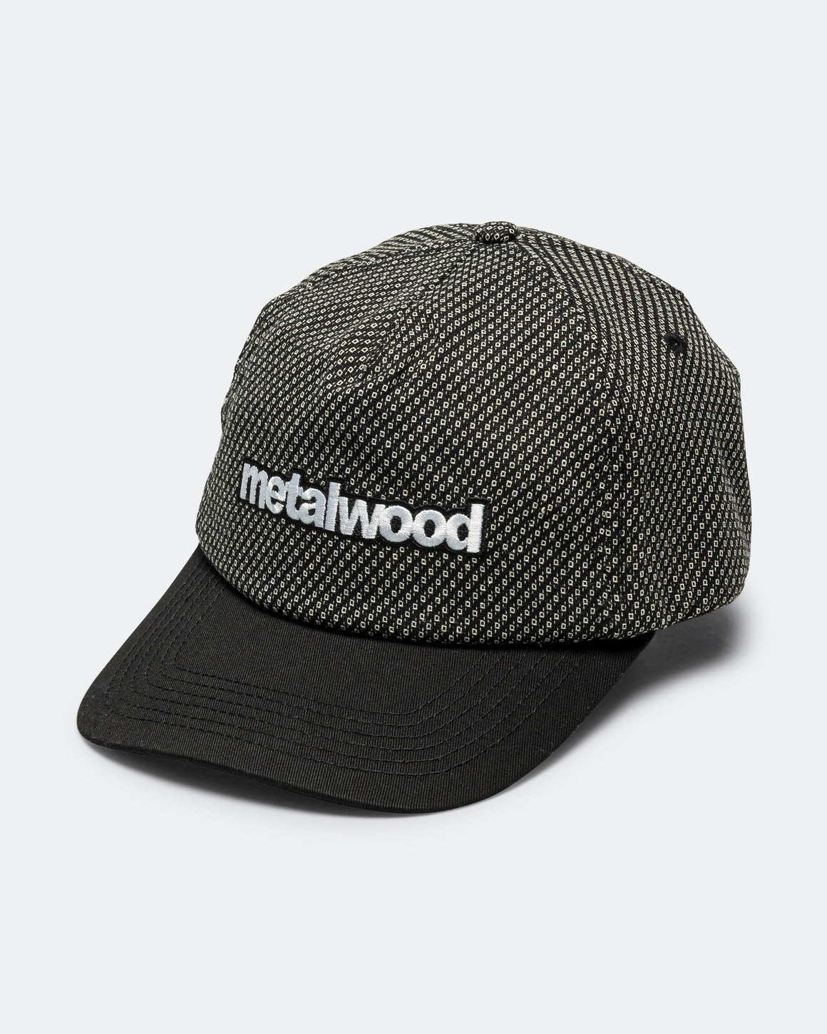 Metalwood - Pro Tip Snapback Hat - Black - UP THERE
