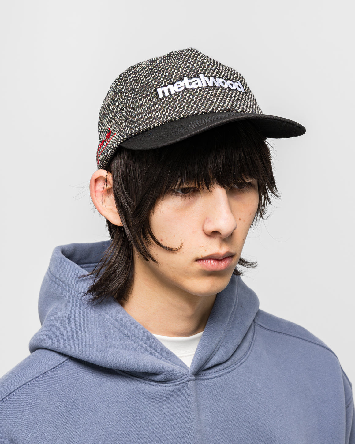 Metalwood - Pro Tip Snapback Hat - Black - UP THERE