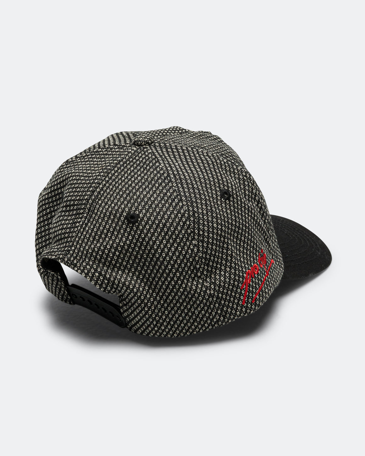 Metalwood - Pro Tip Snapback Hat - Black - UP THERE