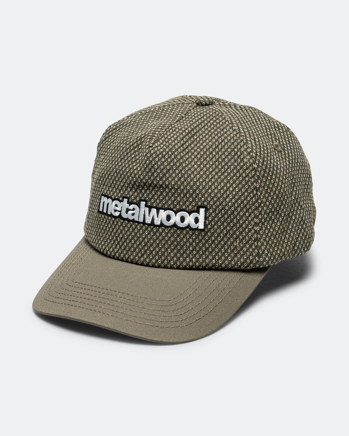 Metalwood - Pro Tip Snapback Hat - Olive - UP THERE
