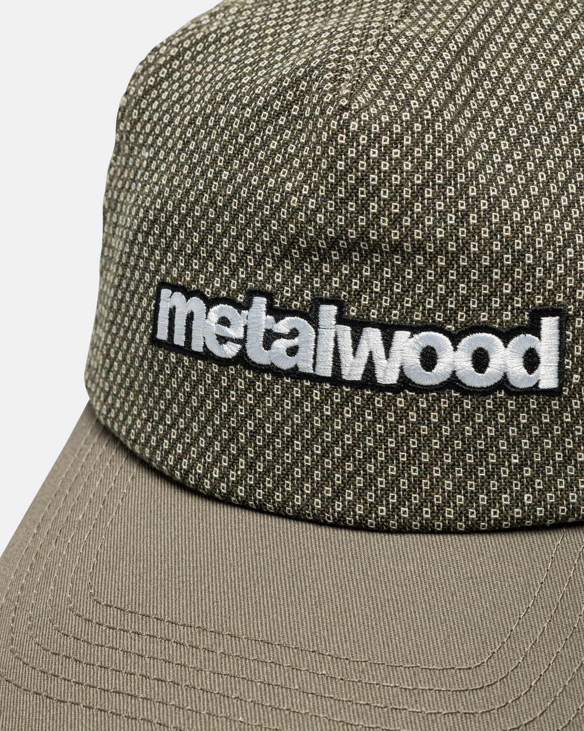 Metalwood - Pro Tip Snapback Hat - Olive - UP THERE