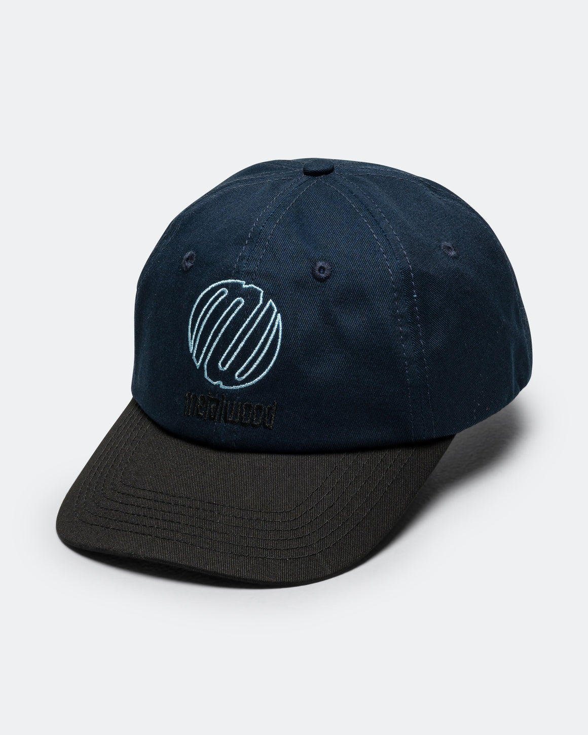 Metalwood - Team Logo Dad Hat - Navy - UP THERE
