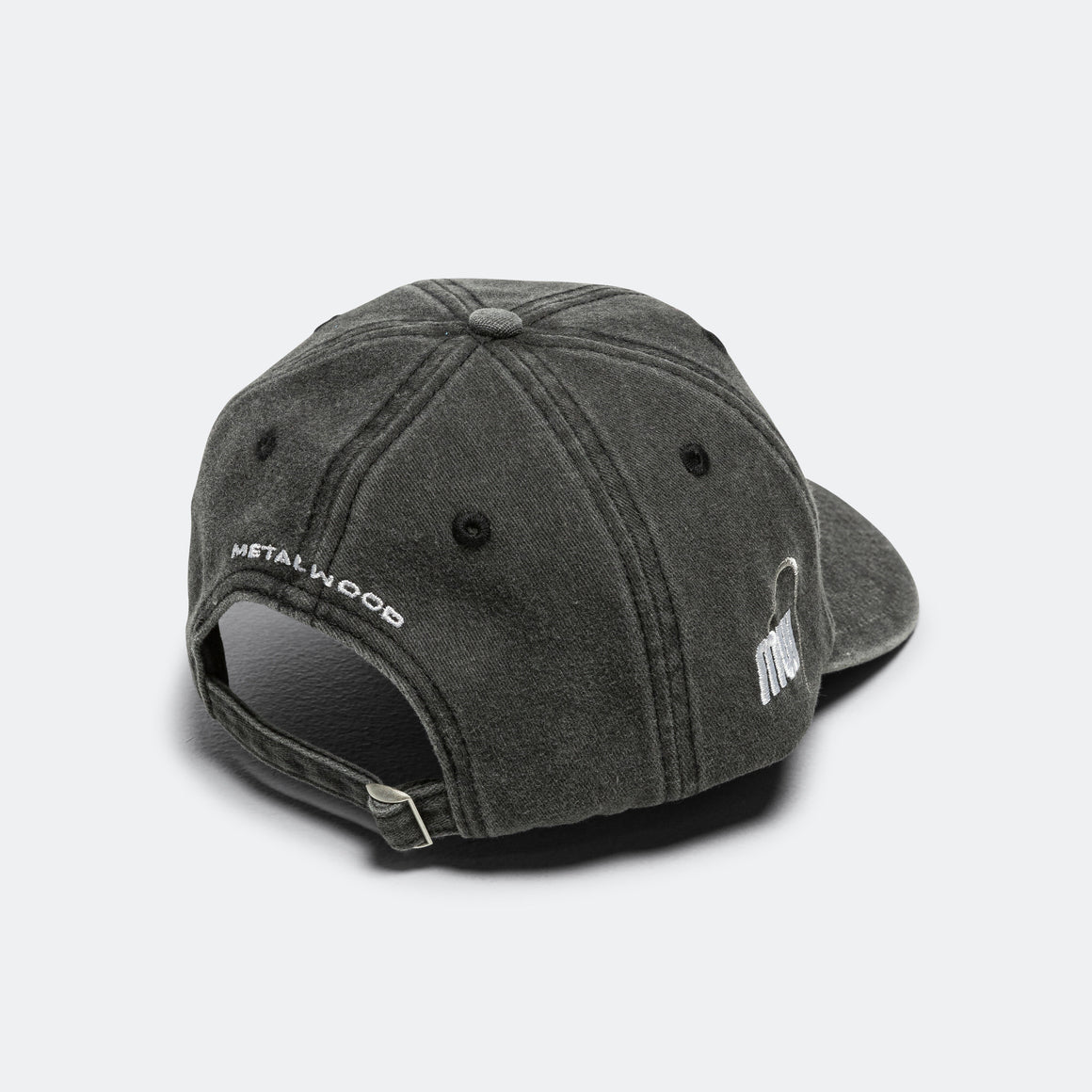 Metalwood - Tour Sponsor 6-Panel Strapback Hat - Black - UP THERE
