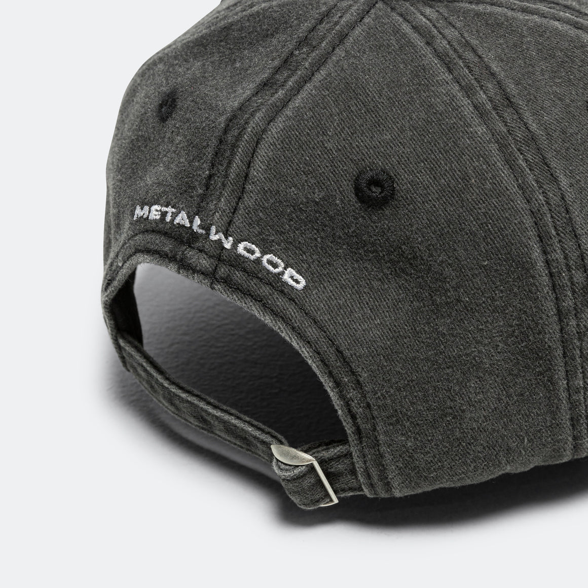Metalwood - Tour Sponsor 6-Panel Strapback Hat - Black - UP THERE