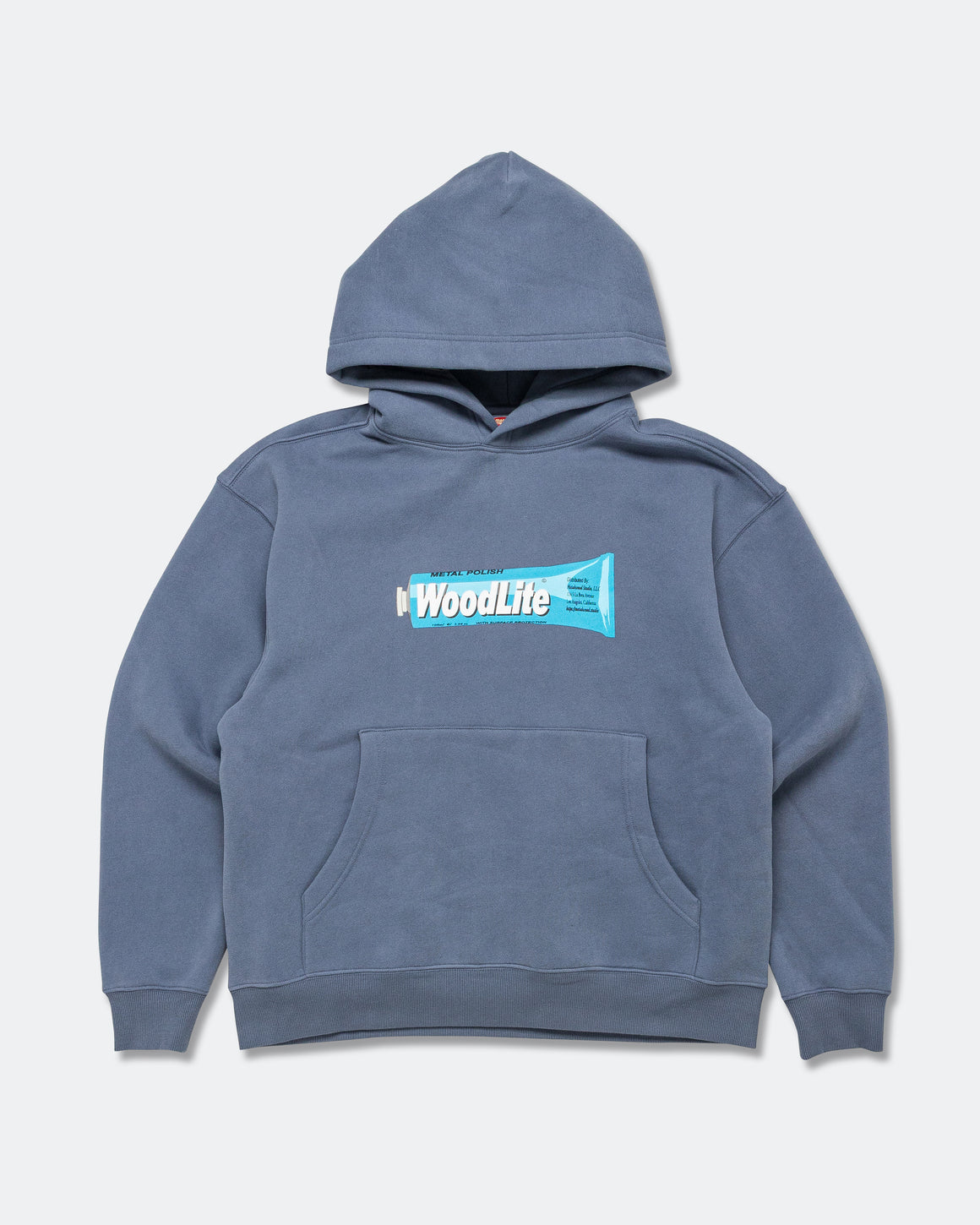 Metalwood - Woodlite Hooded Sweatshirt - Steel - UP THERE