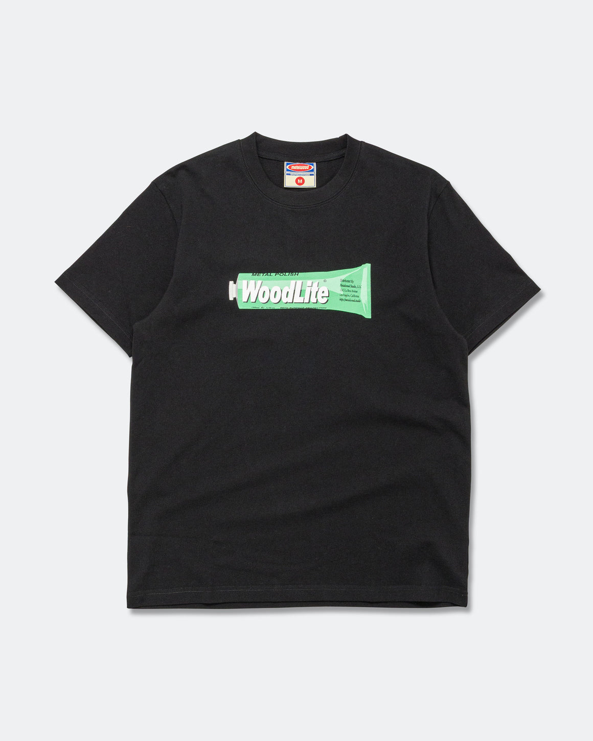 Metalwood - Woodlite T-Shirt - Black - UP THERE